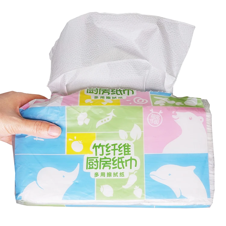 Factory Sale Various Multifold Bamboo Kitchen Tissue Paper Hand Towel