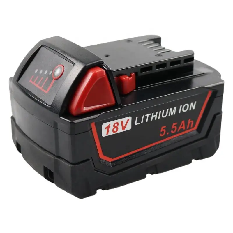 Replacement for Milwaukee 18V Power Tool Battery Lithium Li-ion  fit for milwaukee battery 18v m18B battery