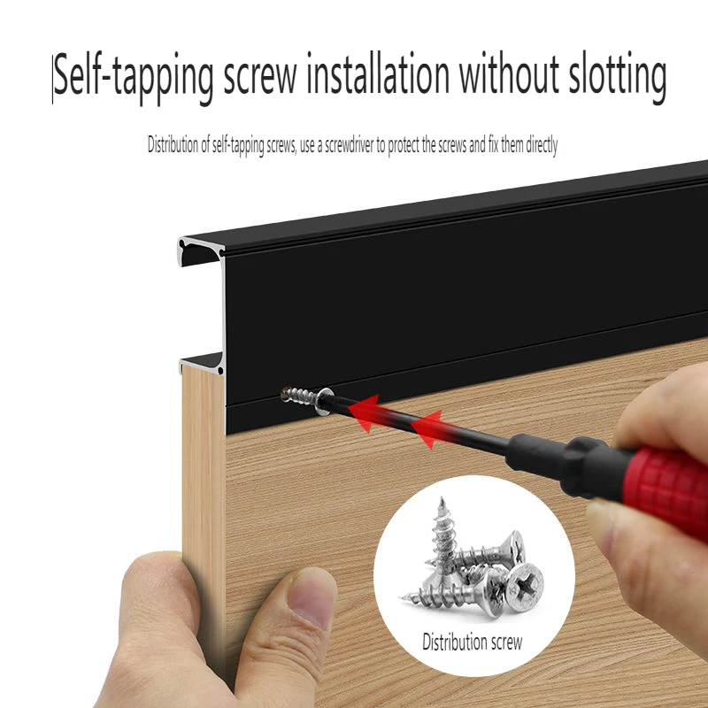 Furniture Modern Pull Handle Furniture Hidden Handle Aluminum G Shaped Handles Kitchen for Kitchen Door Drawer Cabinet