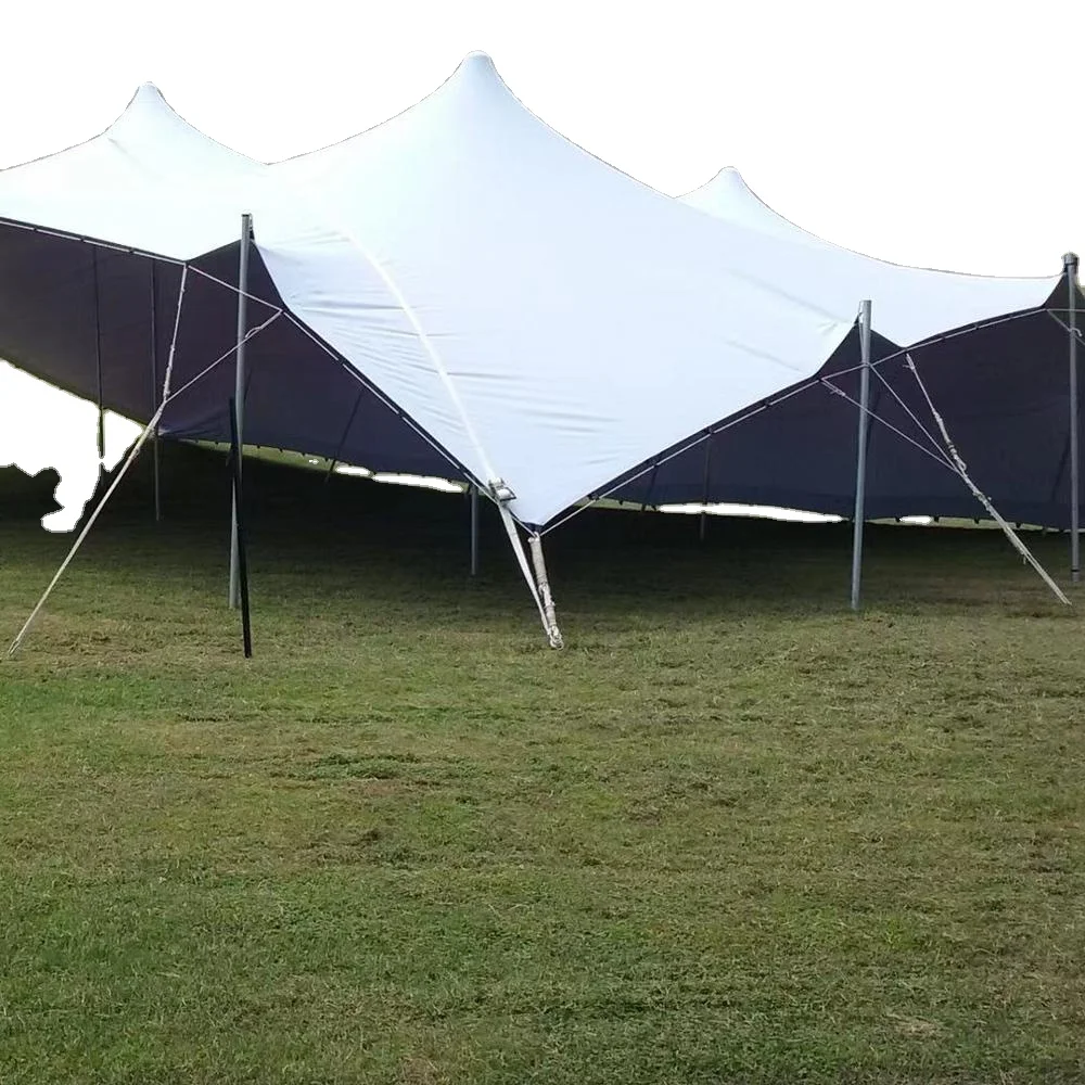 stretch tent fabric waterproof with pvc coated