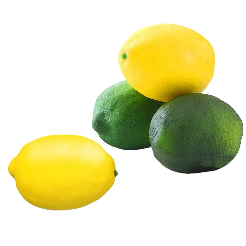 Реалистичная искусственная пена имитация лимона искусственные фрукты украшение для дома демонстрационная игрушка