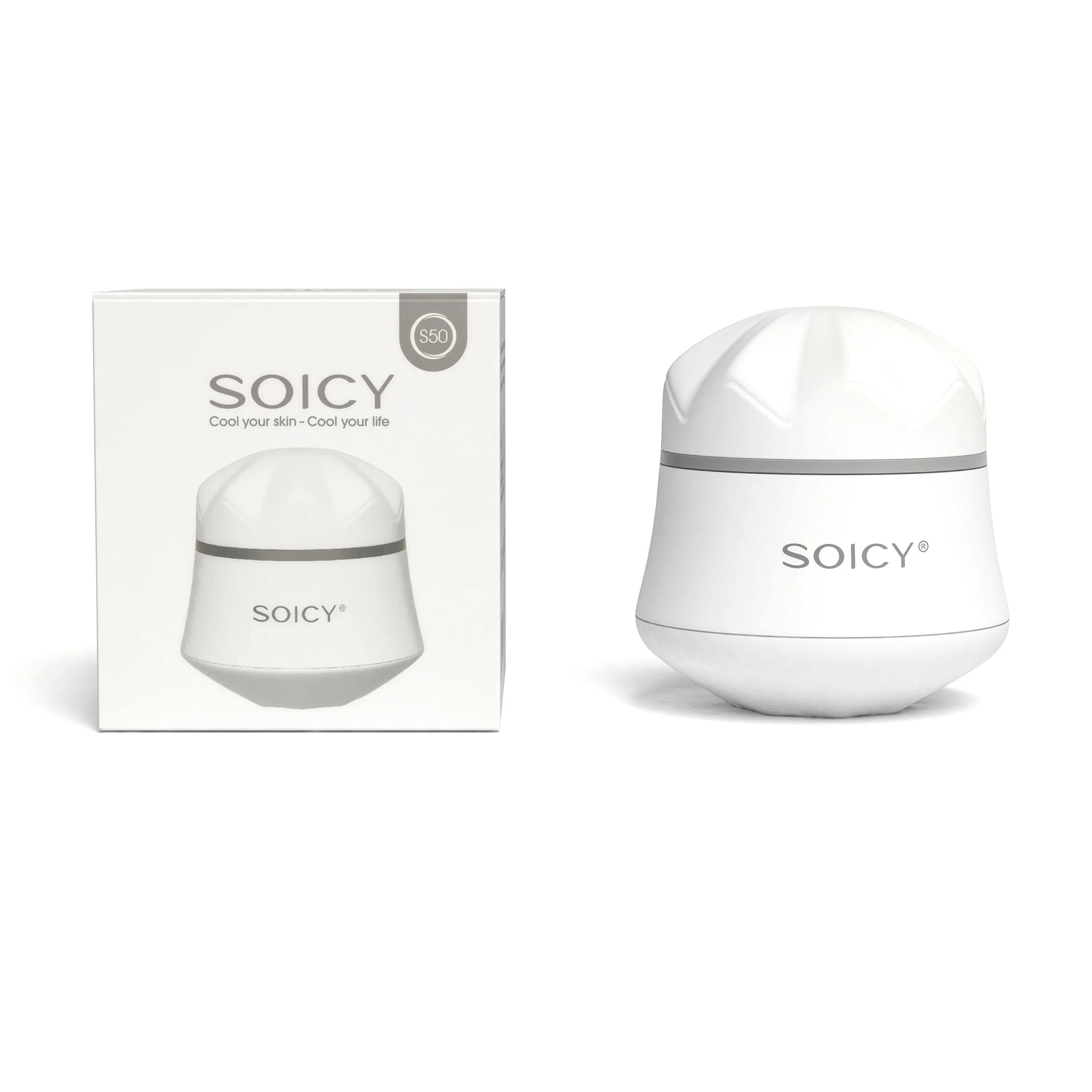 Hot Selling Wholesale Face Private Ice Globe Roller Anti Aging Wave Beauty Ball