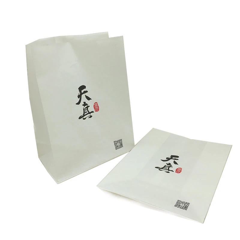 Paper Bag 25kg 20kg Food Grade Potato Flour Sugar Packaging White Kraft Paper Chemical Package Paper Sacks Manufacturer