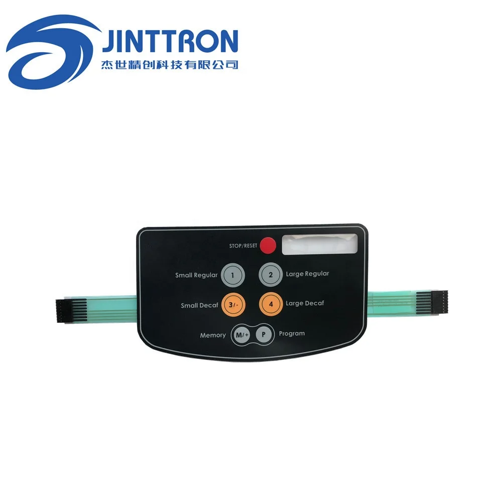 
Membrane Circuit Antistatic layer Control Panel Printed Flexible PET FPC Circuit Boards Switch Membrane Keypad Assembly 