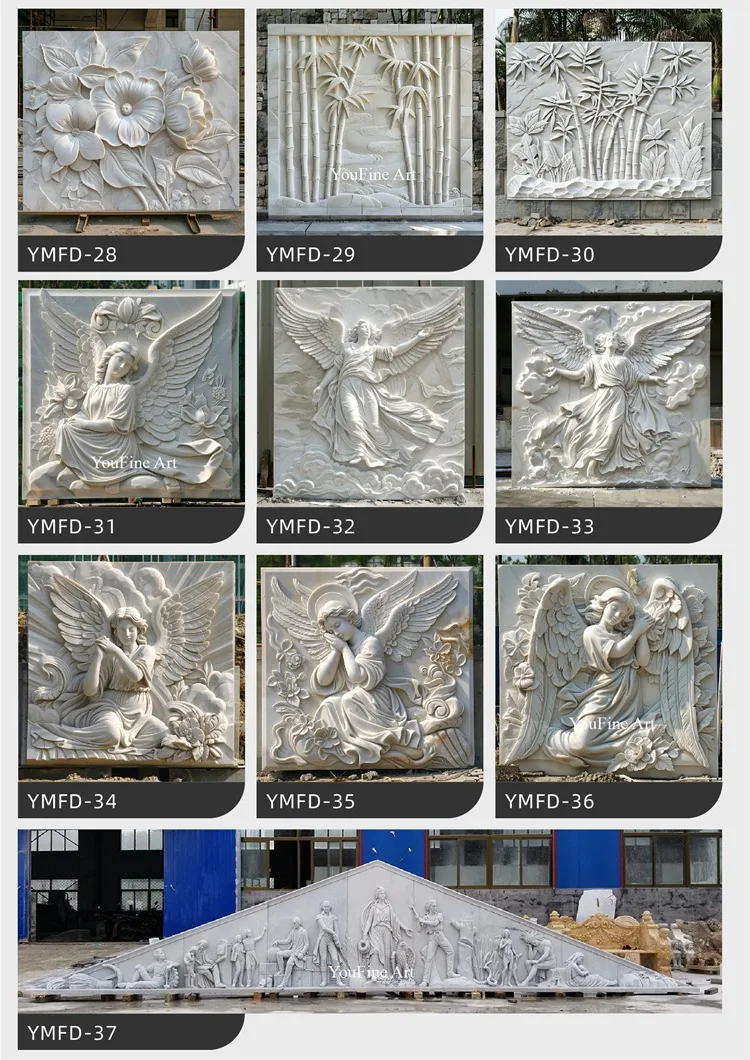 Marble sculpture Relief