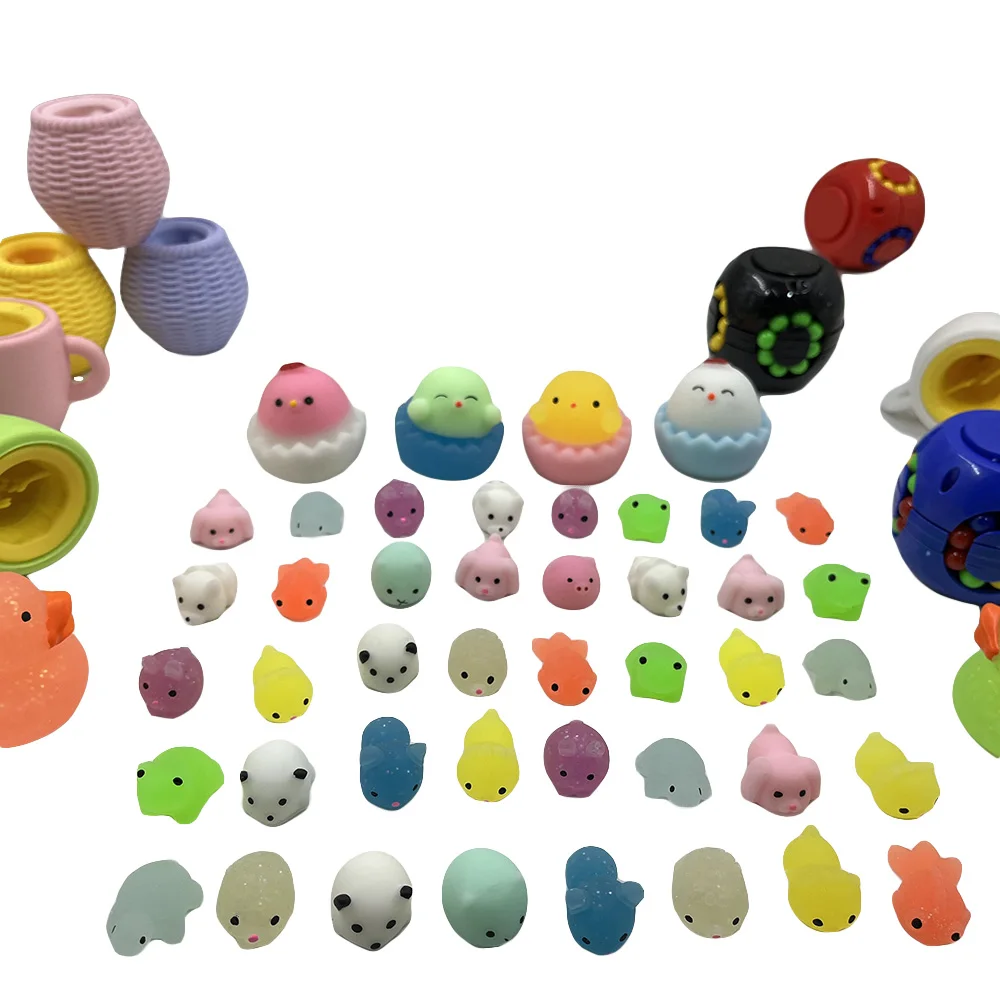 2023 New Hot Sale Kawaii Squishies Animal Mochi Squishy Toys for Kids Party Favors Mini Stress Relief Toys For Kids Mochi