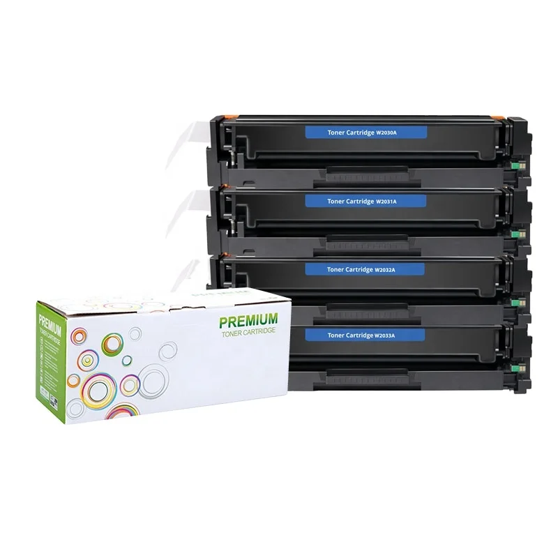 
 Цветной тонер-картридж, совместимый с тонером 415A W2030A W2031A W2032A W2033A для Color LaserJet Pro M454 M470 M479  