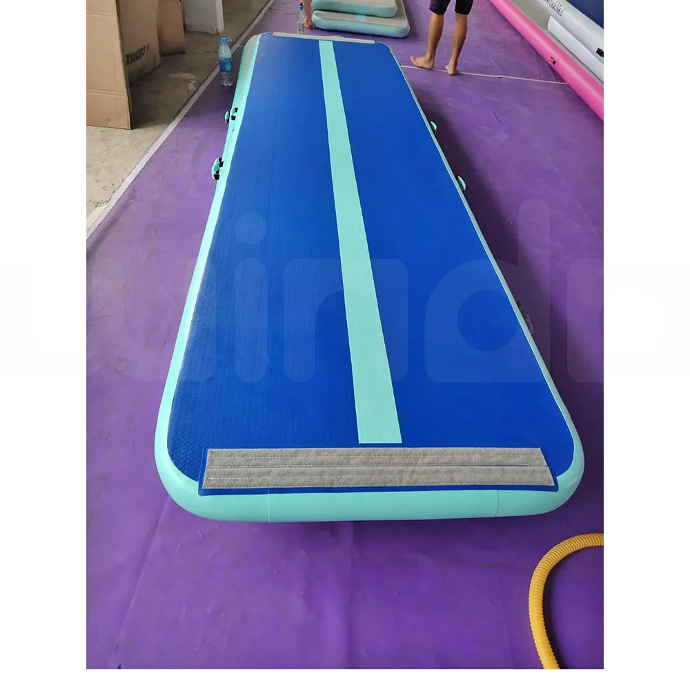 3x1x0,1 м, Домашняя гимнастика, воздушная дорожка, матовая маленькая надувная воздушная дорожка