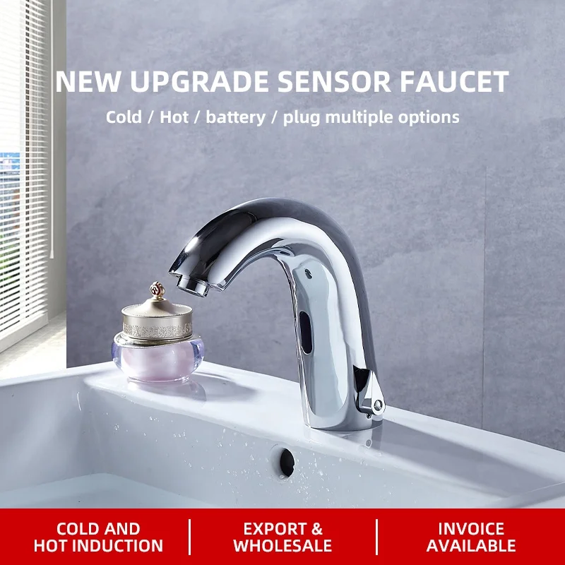 Modern smart induction faucet/bathroom basin sensor water faucet automatic sensor faucet sensor water tap