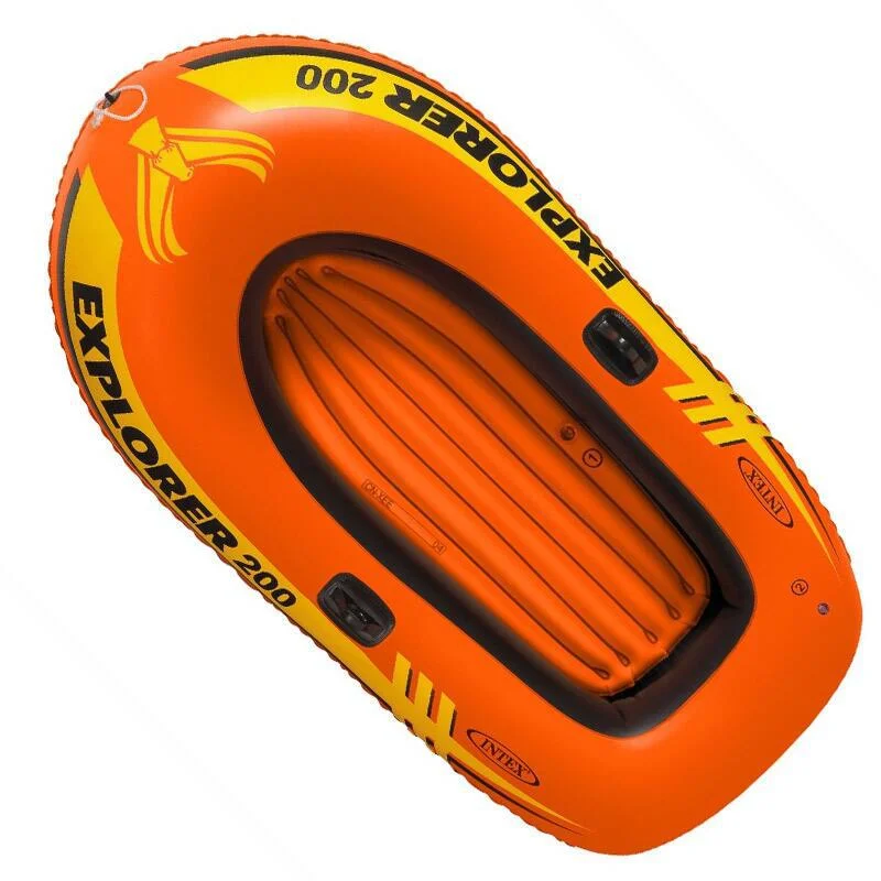 Дешевая надувная лодка intex 58331 Explorer 200 рыболовная Лодка на 2