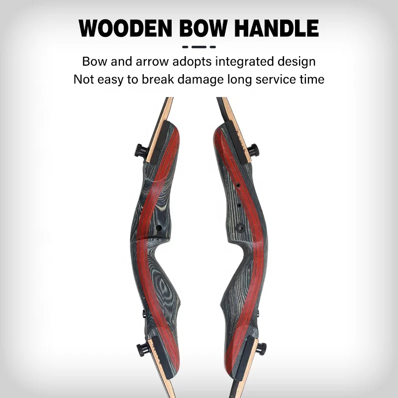 SPG Archery Takedown Longbow Recurve Bow and Arrow Set Outdoor Sports Bow and Arrow Hunting Shooting Equipment