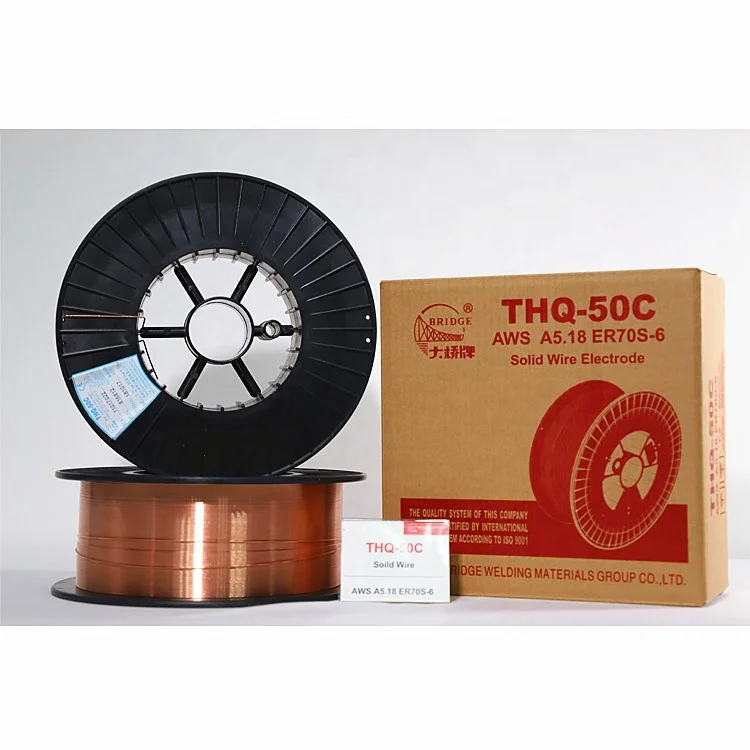 AWS ER70S-6 size 0.8mm 0.9mm 1.0mm 1.2mm copper coated  TIANJIN welding  wire