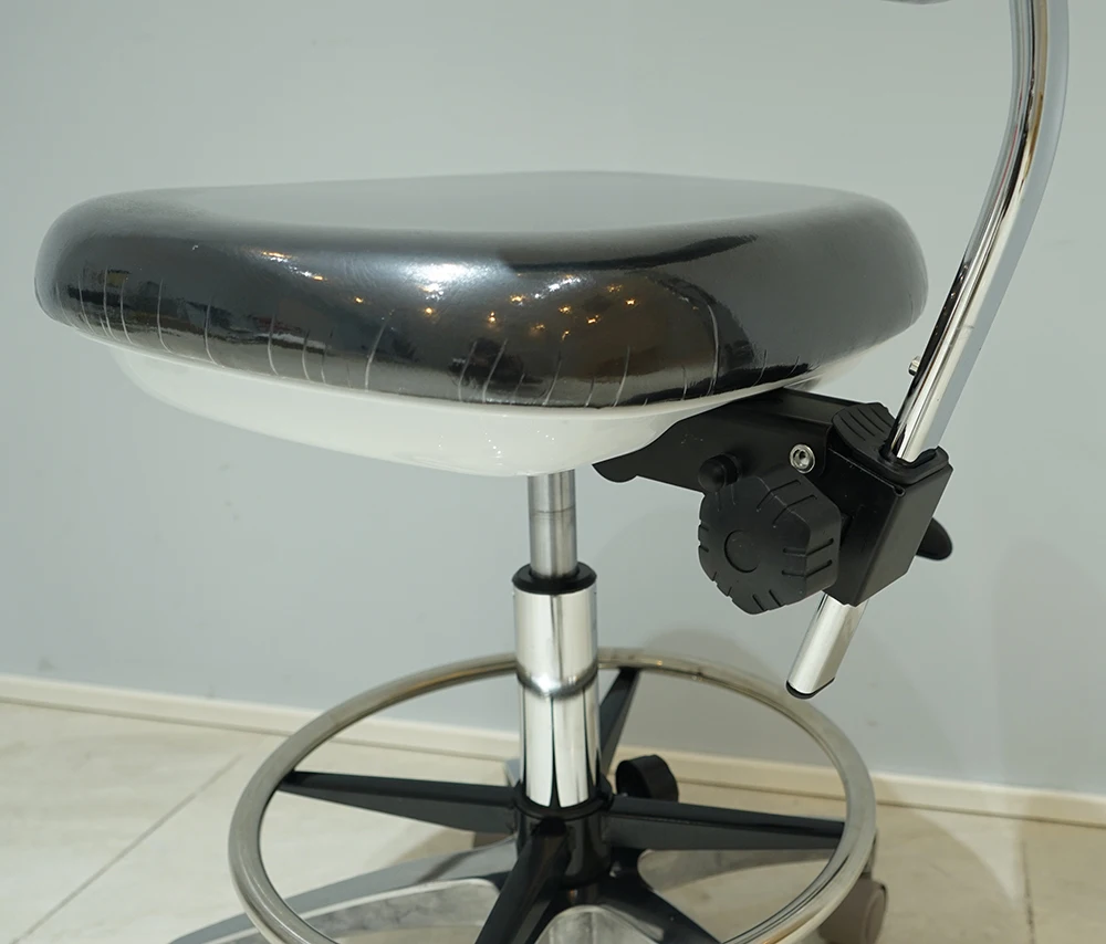 Стоматологическое оборудование alрабочая эргономичная с нижней полкой бесшумные ролики регулируемое врачебное вспомогательное кресло для клиник и больниц