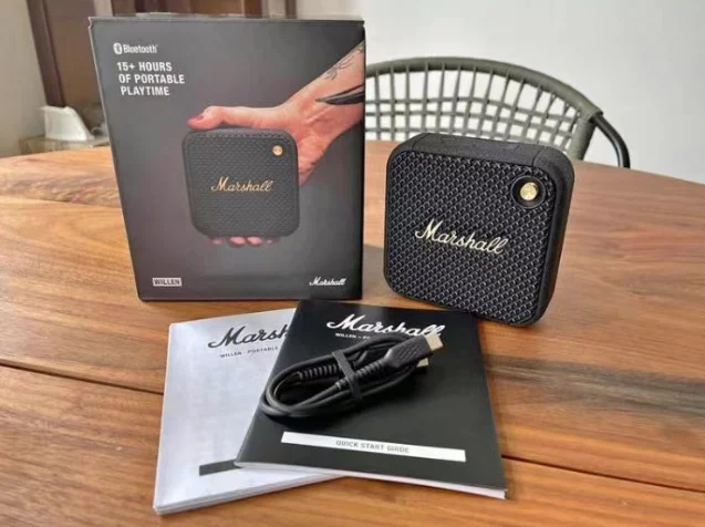 Лидер продаж бытовой уличный Bluetooth динамик для marshall willen портативный пыленепроницаемый водонепроницаемый беспроводной мини-динамик в стиле