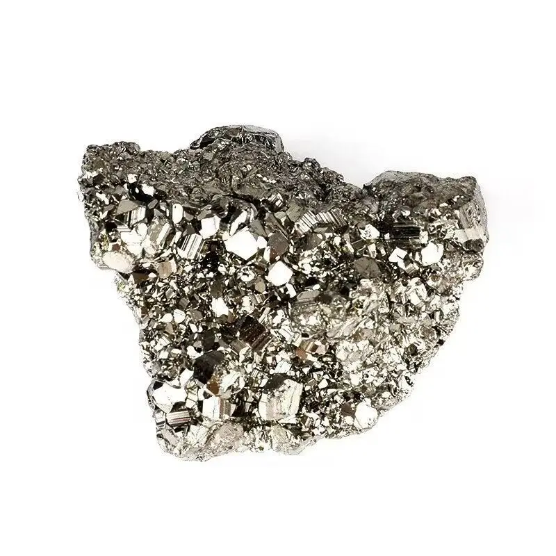 Peru pyrite ore stone crystal Mineral specimen pyrite cube cluster