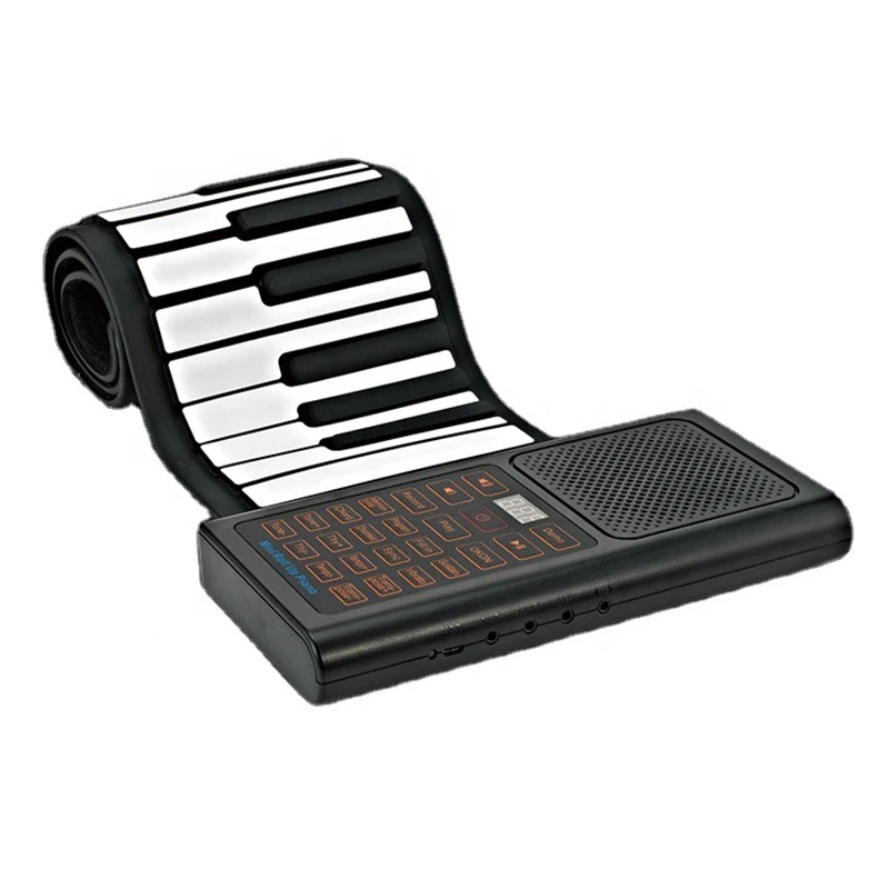 Wholesale Profesional Music Foldable Midi 88/61 Key Roll Up Piano Keyboard Electronic Organ For Sale