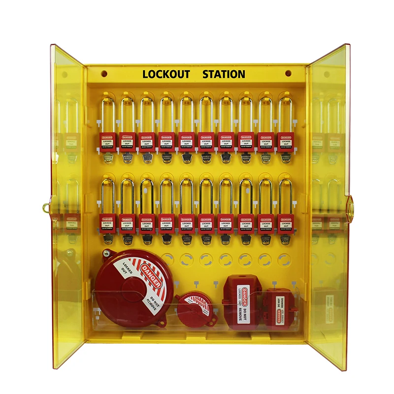 The Large Capacity Combination Lockout Safety Loto Padlock Station Cabinets