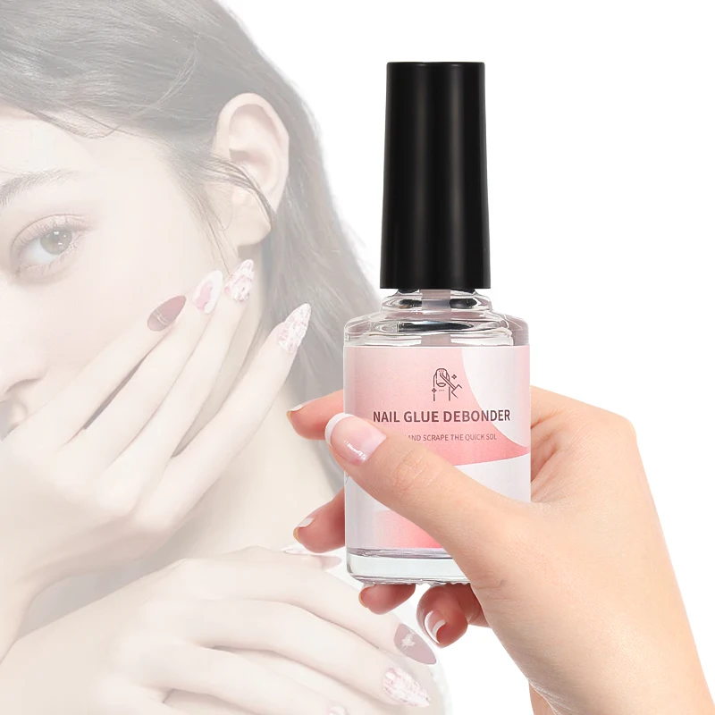 10ml Nail Glue Debonder For Removing False Nails Gel Polish Rhinestone Tools Manicure Cleaner Degreaser Liquid Nail Glue Remover