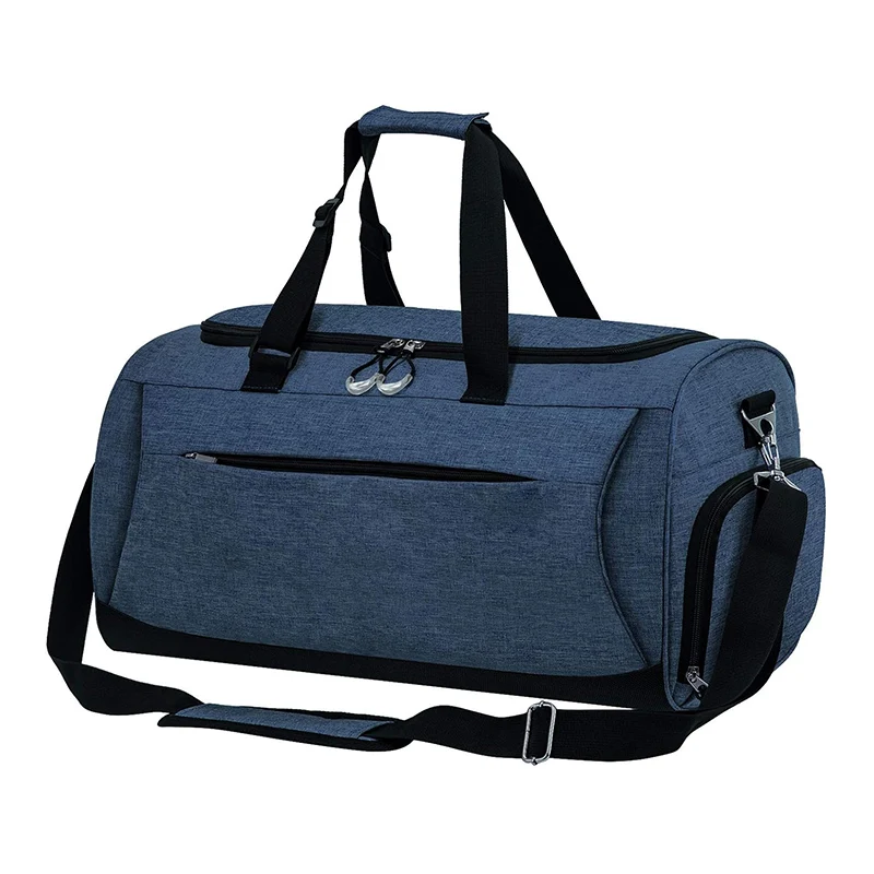 New Custom Large Capacity Exercise Fitness Foldable Luggage With Shoe Compartment Wet Pocket Storage Bag