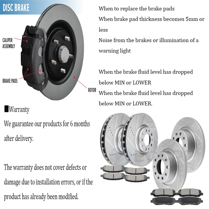 High quality wholesale car parts auto brake pad manufacturer in china