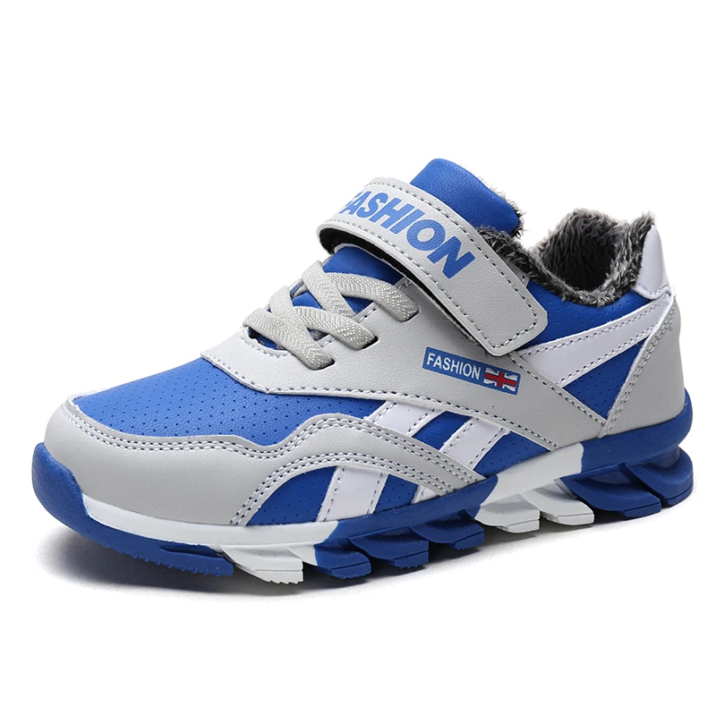 Ботинки Blade, детская зимняя модная повседневная спортивная обувь, утепленная повседневная обувь для мальчиков