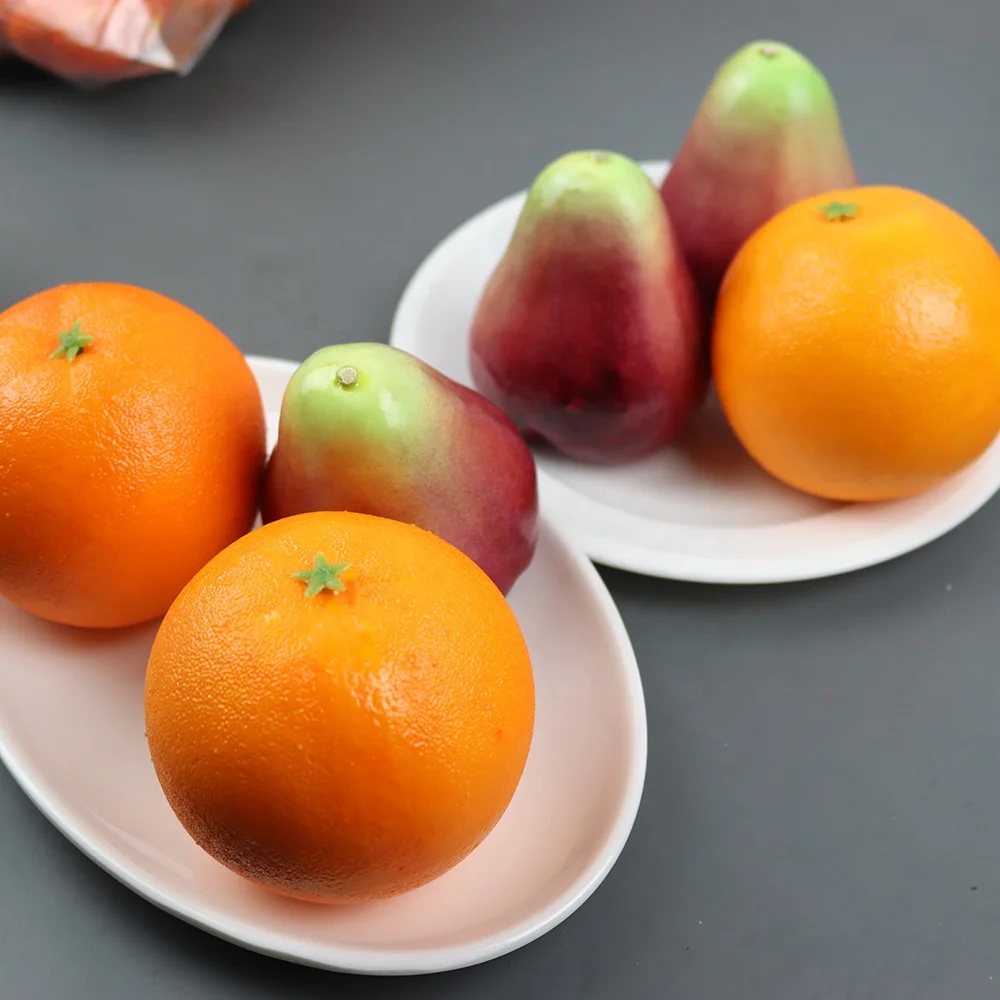 Premium Quality Simulated Oranges Realistic Decorative Fruits for Home and Office Decorative Artificial Tangerines