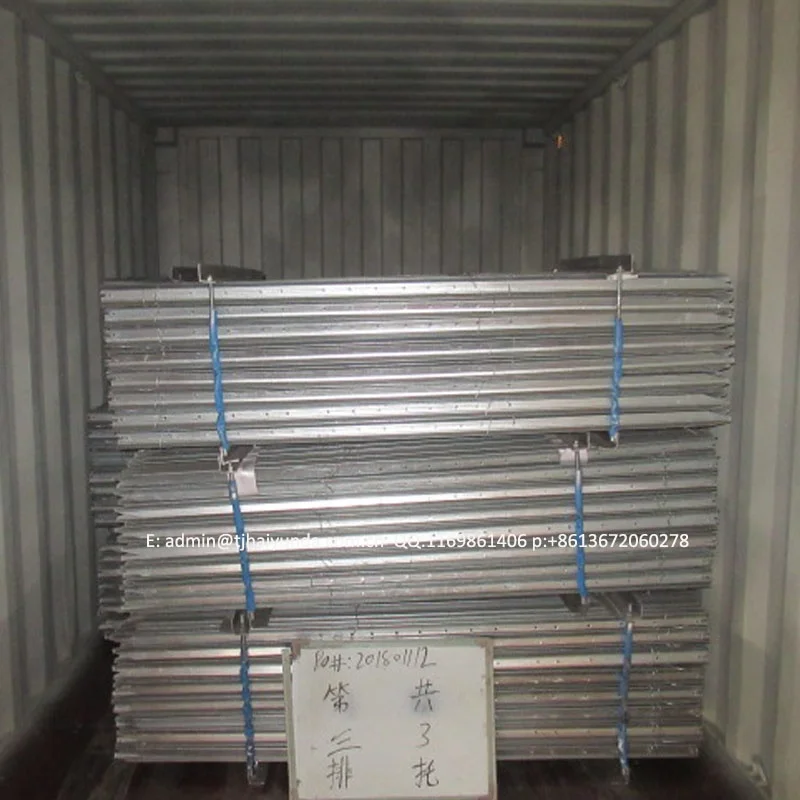 Australian Farm  Y Fence  Post / Star Picket in Galvanized or  Black Bitumen Coated