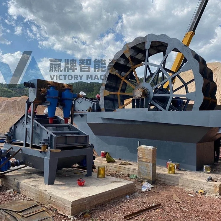 Customizable sand recycling machine wheel bucket sand washing machine sea sand washing machine