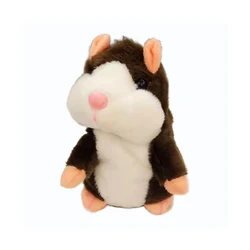 SmallOrders RF23 Hot selling will learn speak recording nodding cute little hamster plush toy to accompany children promote toys