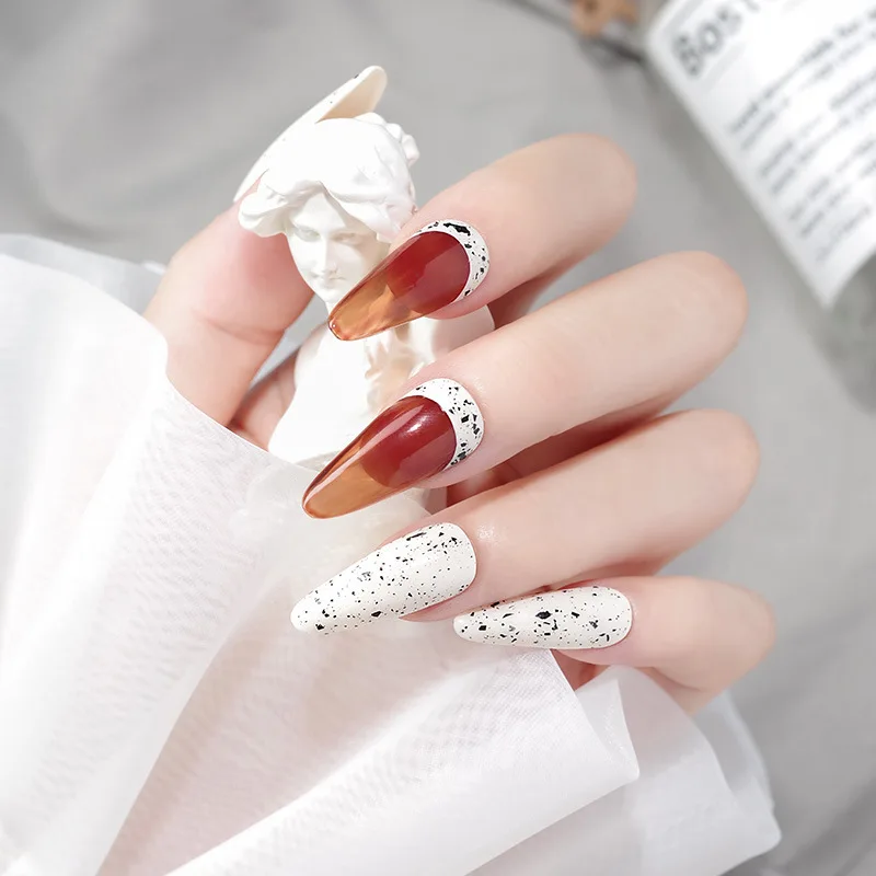 Free Sample Eggshell Quail Egg Paper Gel Nail Polish High Pigment Shell Top Coat