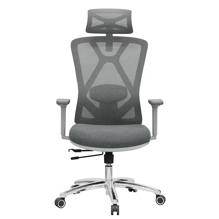 Factory direct sales office chair with headrest home computer chair mesh staff chairs swivel conference