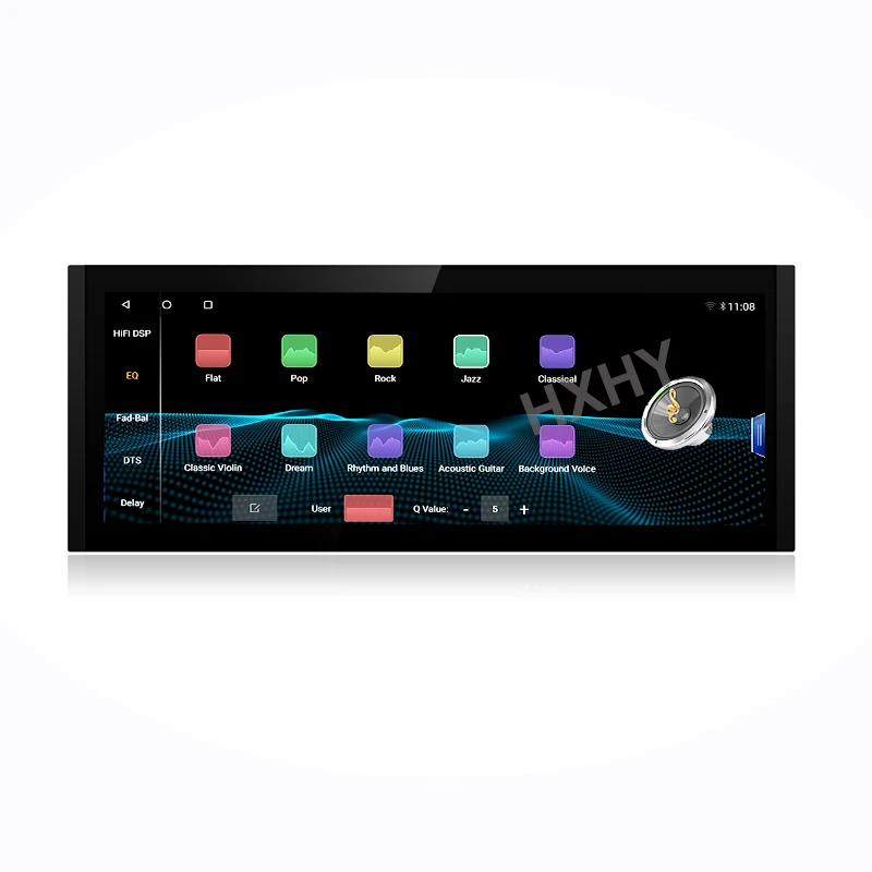 HXHY Qualcomm 10.25 Inch Android 13 Car Multimedia Player For Lexus RC IS 200 250 300 350 200t Stereo Video GPS Navigation