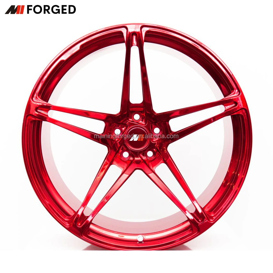 MN 20 Inch Custom Forged Made to Order Aluminum Alloy Passenger Car Wheels for Chevrolet Corvette C7 C8 Ferrari F8 F458 Jaguar