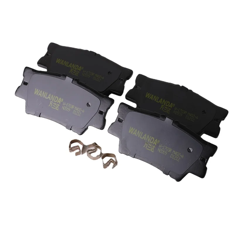 HOT SELLING  WANLANDA BRAND DISC BRAKE PADS FOR Toyota OE NO.D12128332