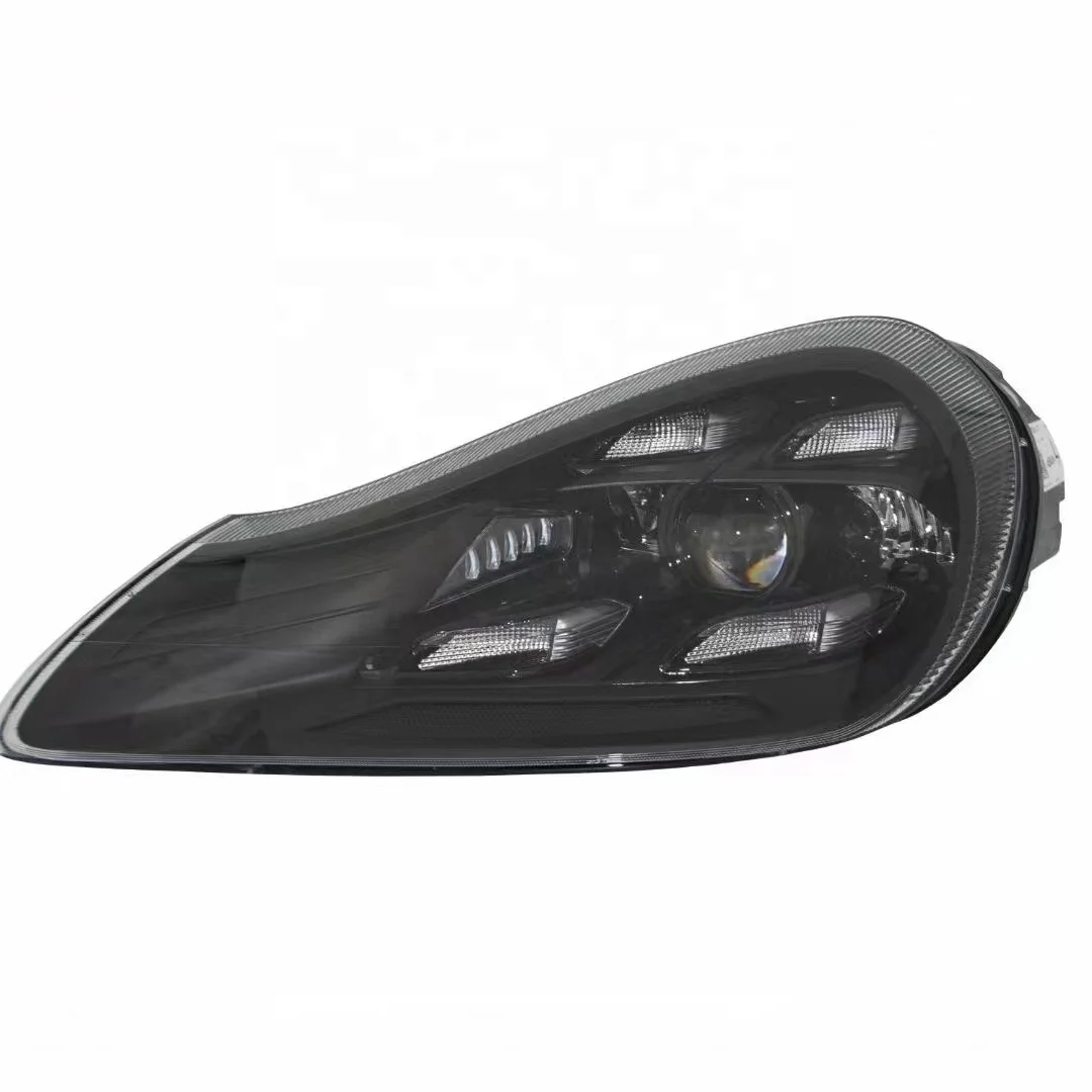 Upgrade to the 2022 PDLS style matrix LED headlamp headlight front lamp for Porsche Cayenne 957 head lamp head light 2007-2010