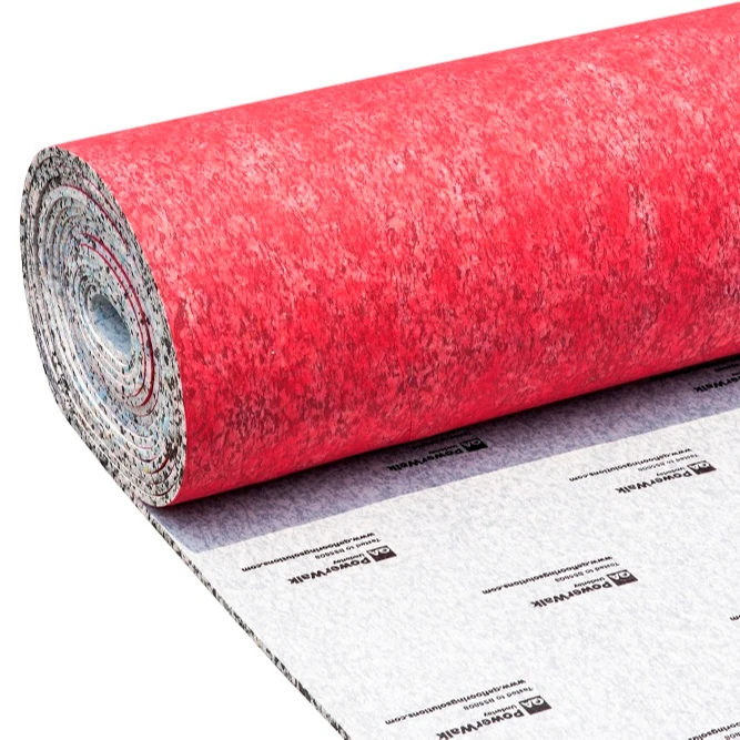 Двухстороннее Ламинирование из нетканого материала или полиэтилена, продление срока службы ковра, подложка для ковра 7 мм, 120 кг/м3