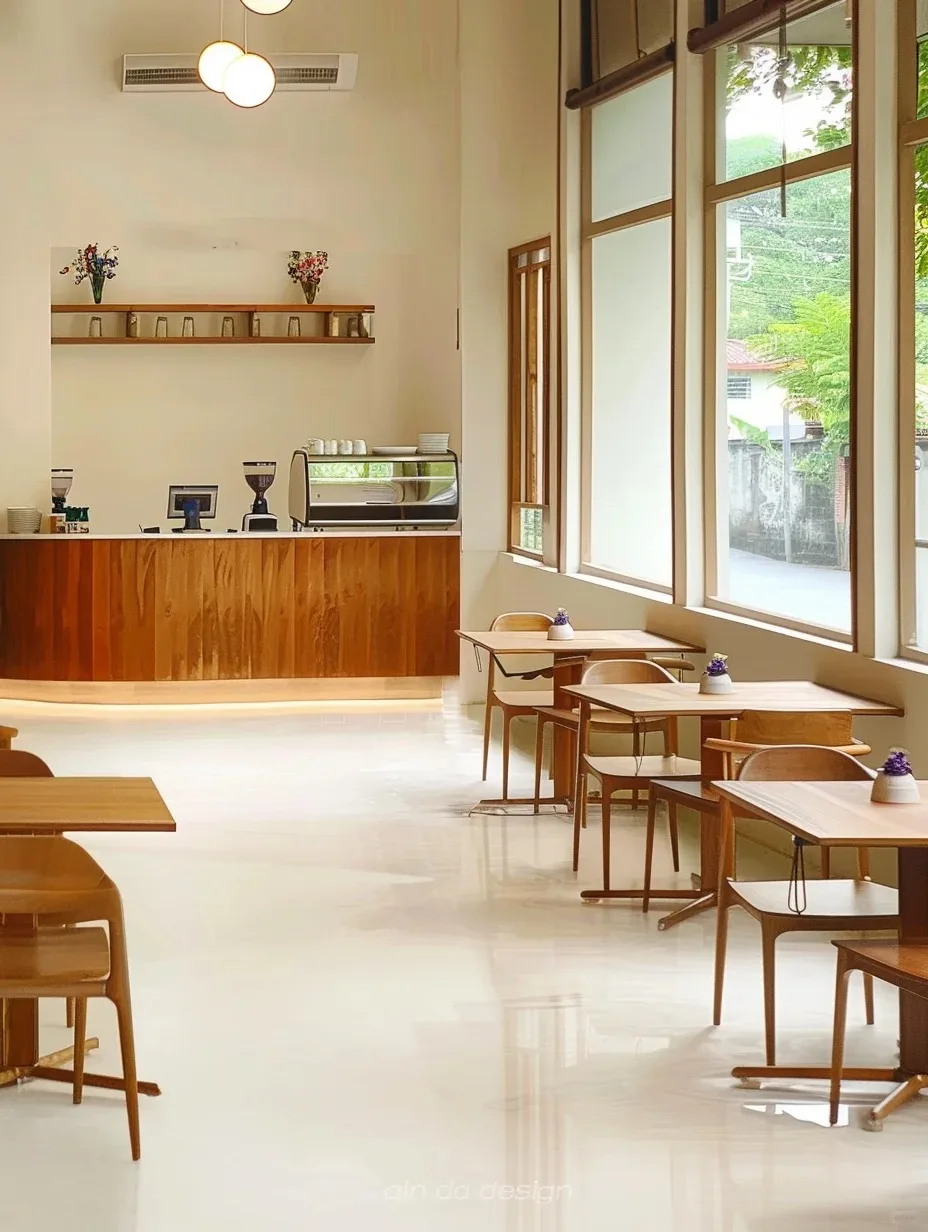 wood grain Aluminum Window  Awning Window French Door for cafe use