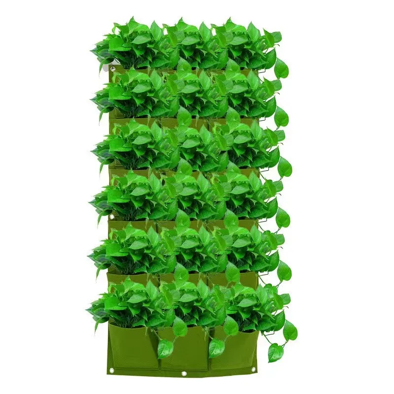 Sturdy Thickened Breathable Felt Cloth Grow Bag felt Plant Bag with handle Nonwoven Fabric Planter pot For Strawberry Vegetables