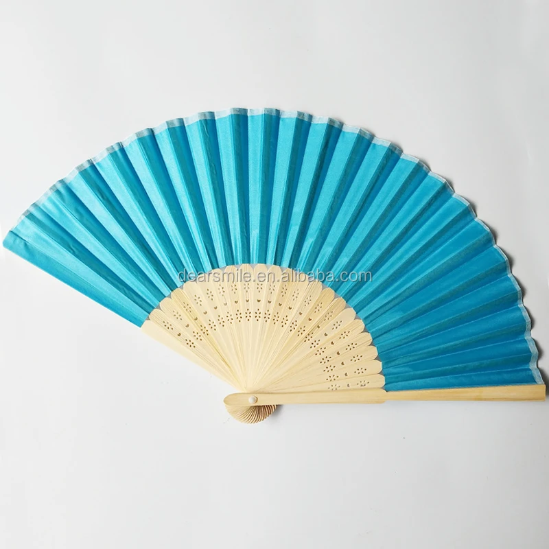 2024 Classical promotional hand held fans black custom folding fans