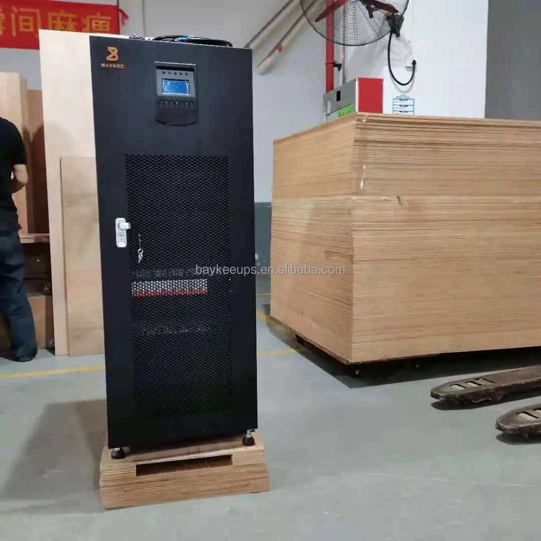 IGBT based online ups 15000w power supply single phase low frequency