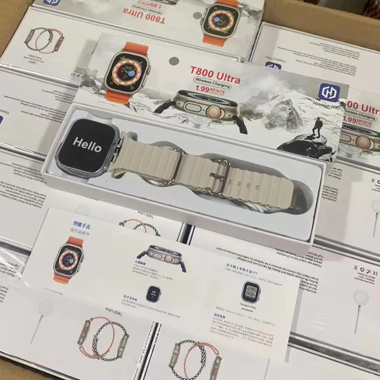 in stock wearable devices series 8 n8 ultra smart watch t800 ultra smart watch 2023 high quality smart watches touch screen