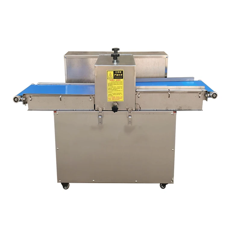 304 Stainless Steel Belt Conveyor Chicken Breast Filleting Machine,small Chicken Breast Horizontal Fresh Meat Slicer