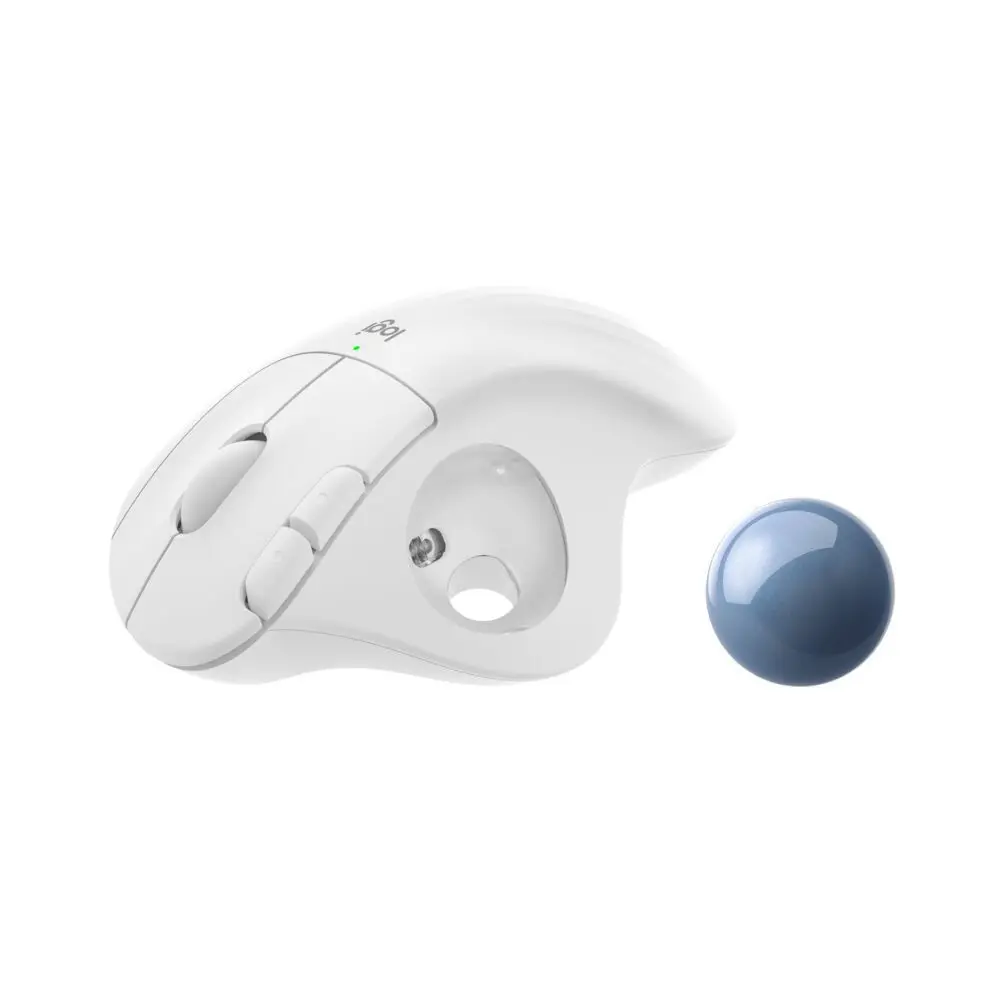 Беспроводная мышь Logitech ERGO M575 с трекболом легкое управление большим пальцем точность и плавное отслеживание Эргономичный
