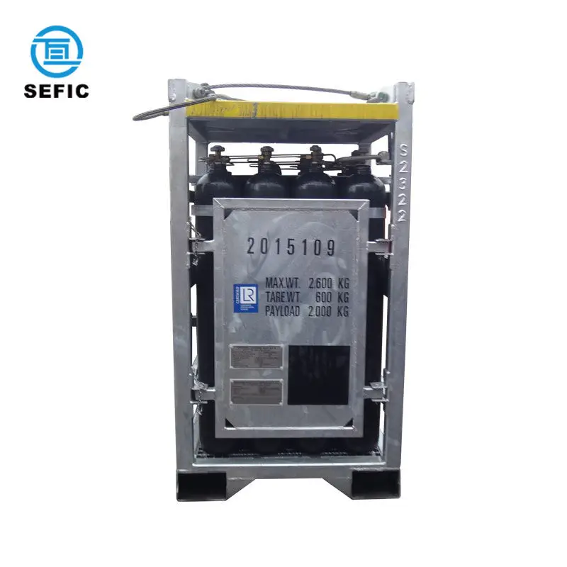 SEFIC Offshore Platform Industrial Gas Cylinder Rack DNV Cylinder Rack