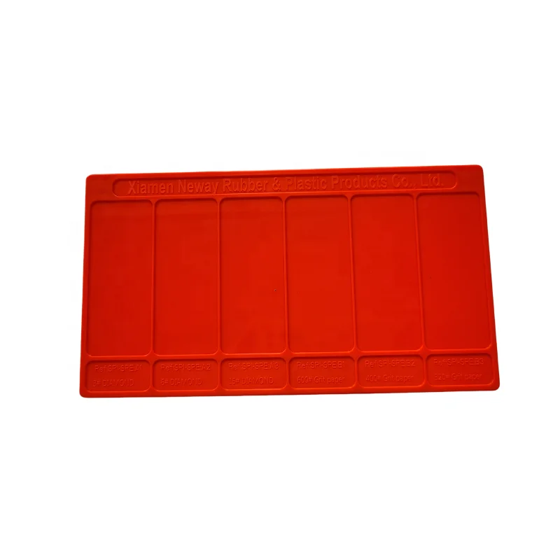 OEM/ODM Custom VDI Plastic Texture Reference with Injection Molding SPI Finish Card in Stock