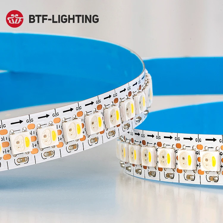 Addressable Custom Professional High Quality Led Strip Rgbw Tape Ip30 Sk6812 144