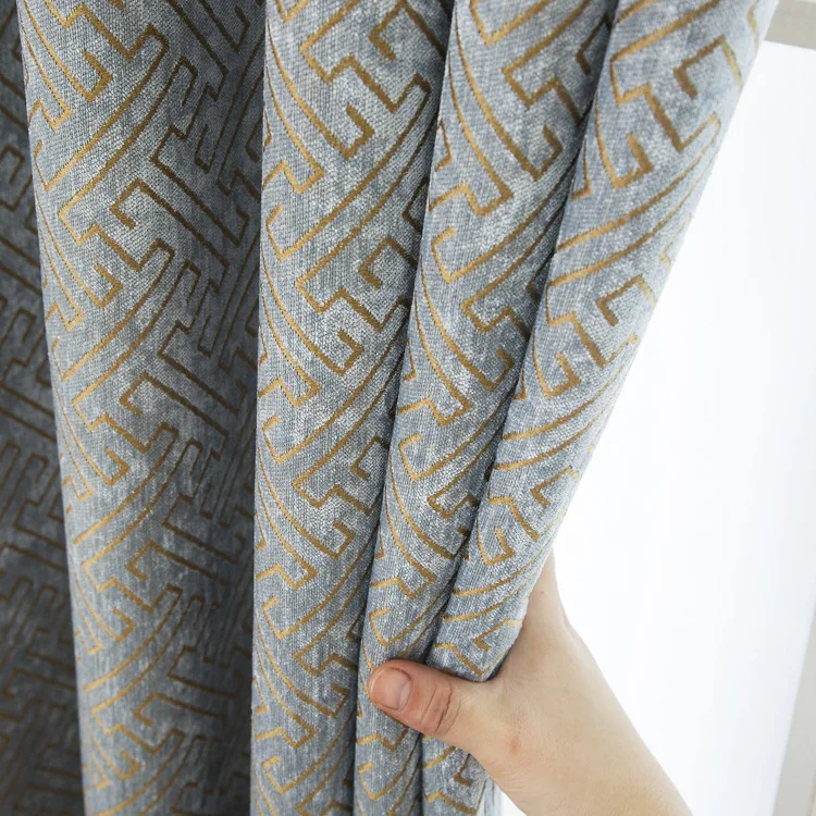  Shaoxing textile market champaigne жаккардовая занавеска европейские жаккардовые занавески и