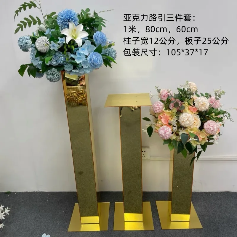 Wedding Flower Table Metal Centerpiece Stand Gold Metal Vase Table Centerpiece Gold Centerpieces For Table