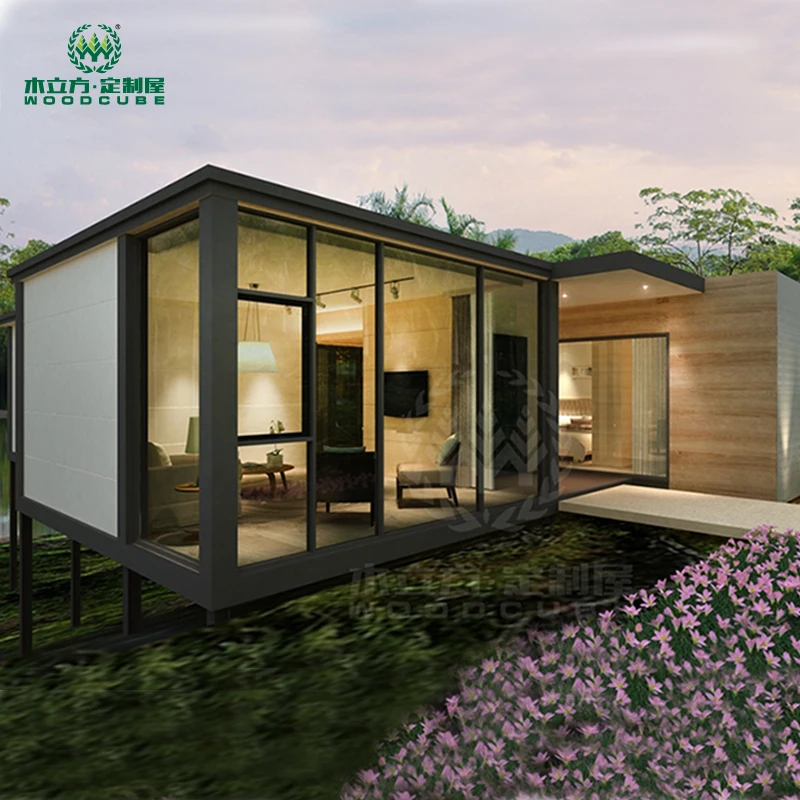 
House use light steel prefab villa for self living or tourism 