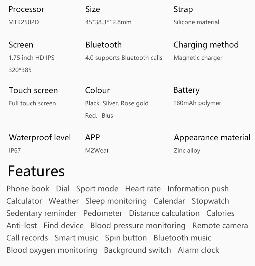 T55 Plus Smart Watches Series 6 Reloj Inteligente Blood Pressure Blood Oxygen Heart Rate Sport Waterproof T55 Smartwatch